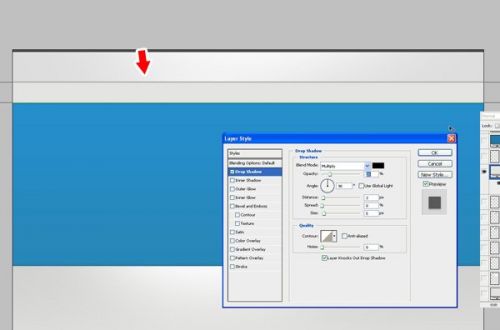 طراحی وبسایت در فتوشاپ از صفر